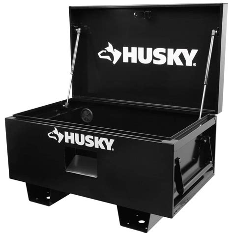 husky steel job site tool box|husky tool chest manual.